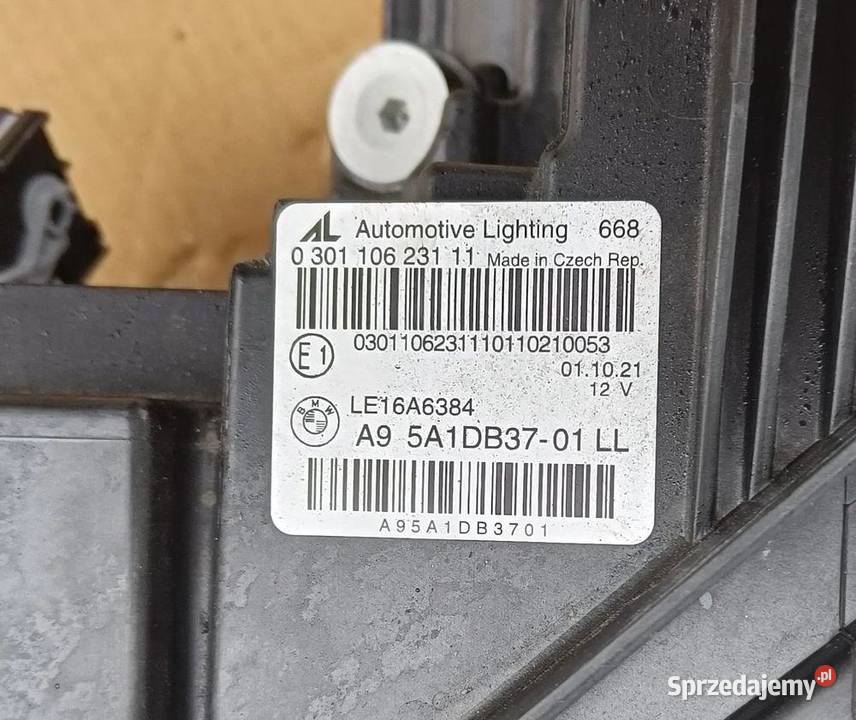 BMW 3 G20 G21 FULL LED LAMPA LEWA osobowe zachodniopomorskie sprzedam