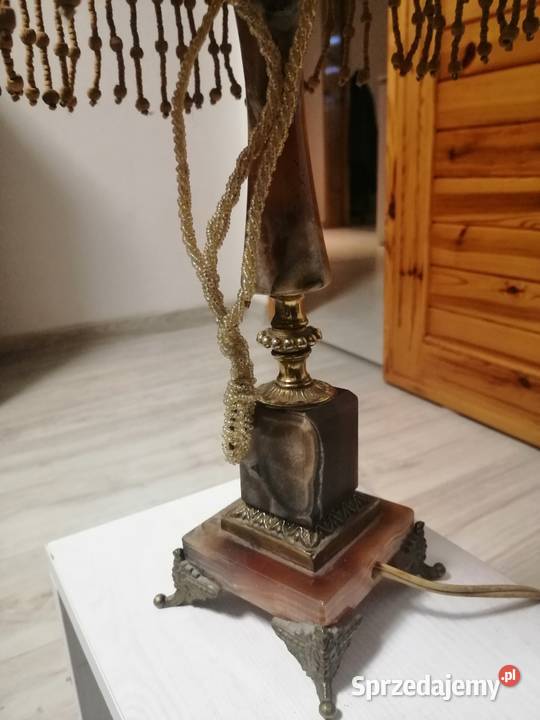 Lampa stara Kamień brązowy Piła