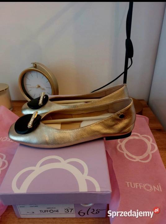 Baleriny Tuffoni premiumskóra naturalna 37 Lublin