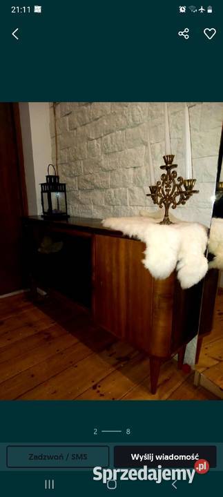 komoda prl retro patyczak sideboard Gdańsk