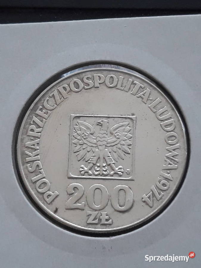 200 XXX Lat PRL 1974 r 9 Mennicze Konin