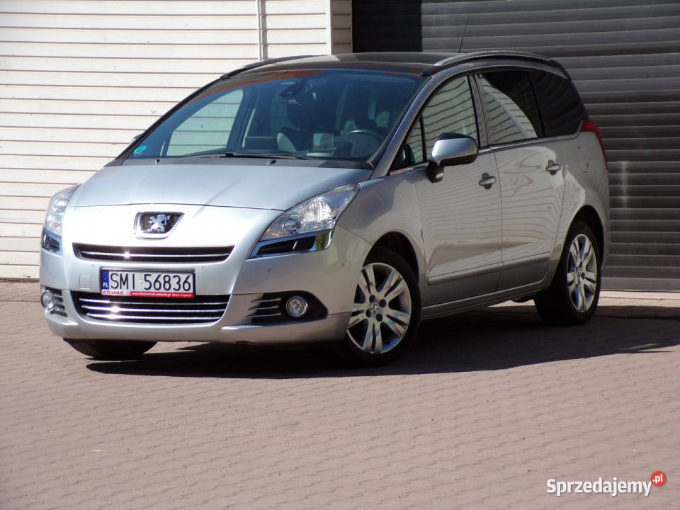 Peugeot 5008 Solardach Skóry Head Up Navi 7 wspomaganie kierownicy Mikołów sprzedam