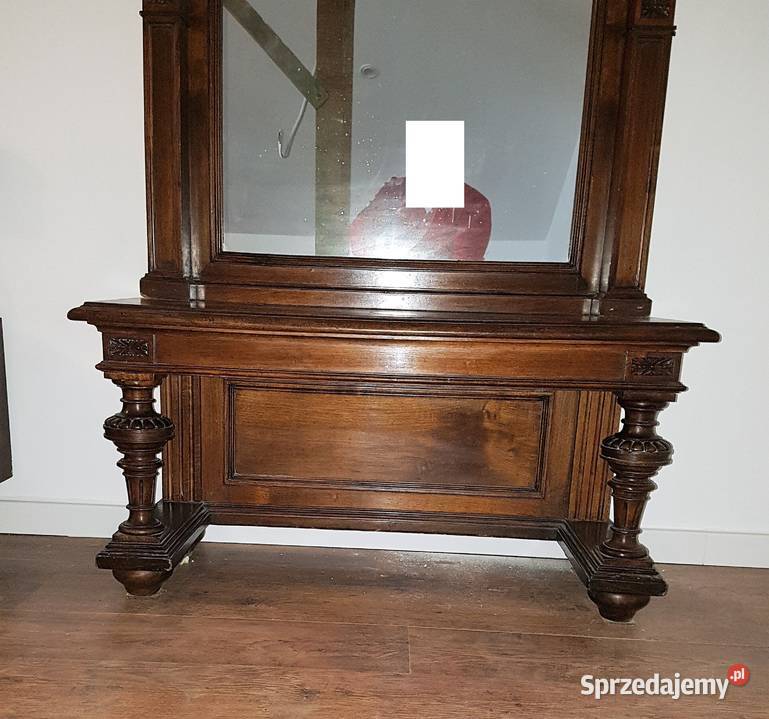 Piękne antyczne lustro przywiezione z Hiszpanii Somianka sprzedam