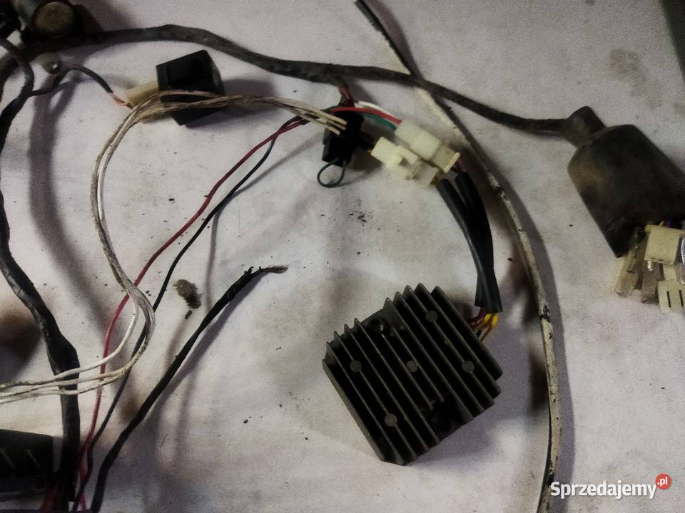 Keeway RKS 125 instalacja elektryczna wiązka