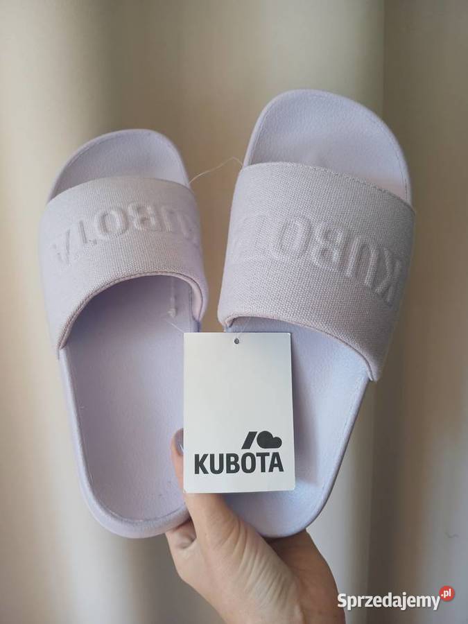 Klapki na platformie Kubota 37 liliowe Nowe Częstochowa