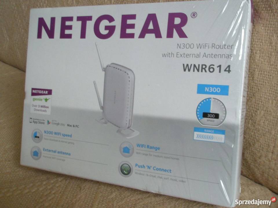 Nowy router Netgear WNR614 N300 Ostrołęka