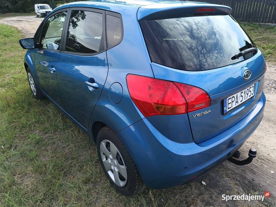 Kia Venga 16 benzyna Zarejestrowany Bezwypadkowy klimatyzacja łódzkie Pabianice