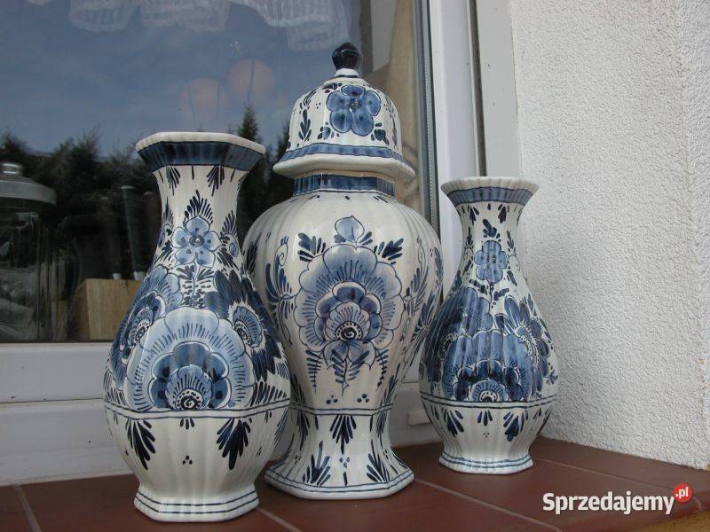 waza plus wazony rękodzieło delft