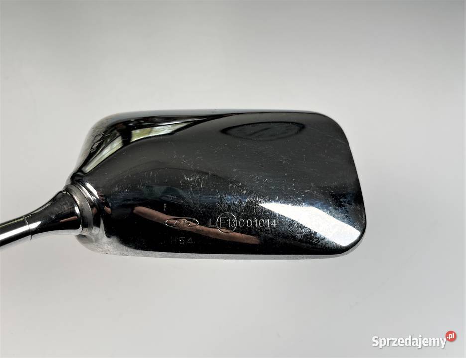 Lusterko motocyklowe lewe prostokątne chrom M10 Łobżenica sprzedam