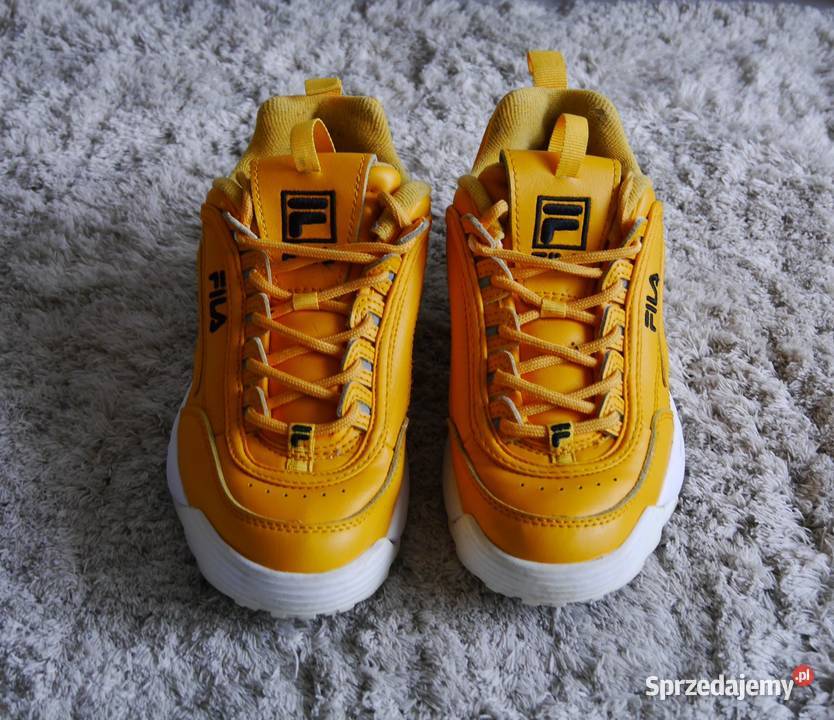 Fila Orange świetne musztardowe buty 375 żółty/złoty Wrocław