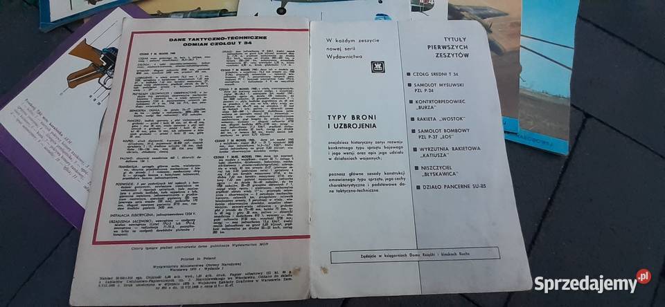 Typy broni i uzbrojeniaretro zeszytyMONzeszyt 1 Pozostałe Tuszkowo