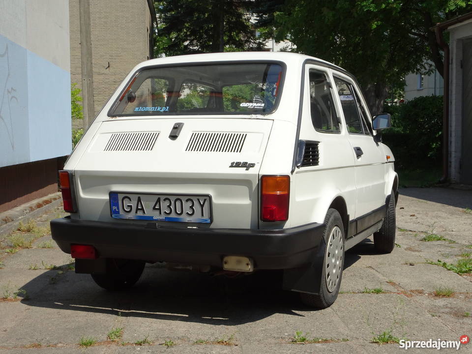 Polski Fiat 126p Gdynia