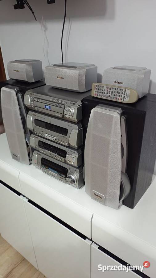 Wieża Technics dv290 z DVD i MP3 Najwyższy i Kępno