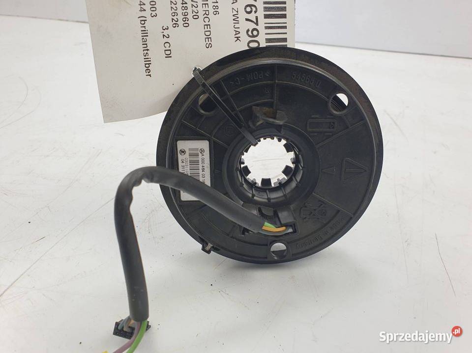 TAŚMA ZWIJAK MERCEDES W220 A0004640318 osobowe Lipno sprzedam
