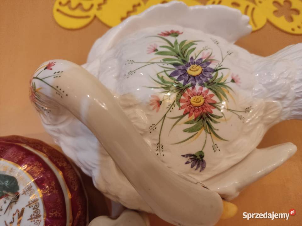 puzdro bomboniera szkatułka z porcelany Gorzów Wielkopolski