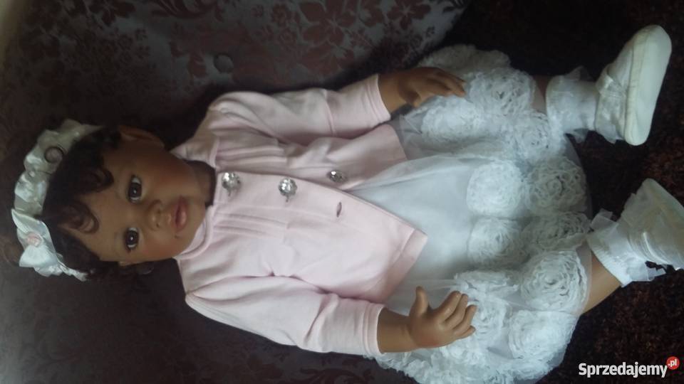 Cudna duża lalka uniwersal z certyfikatem Reborn 12m+ Poznań sprzedam