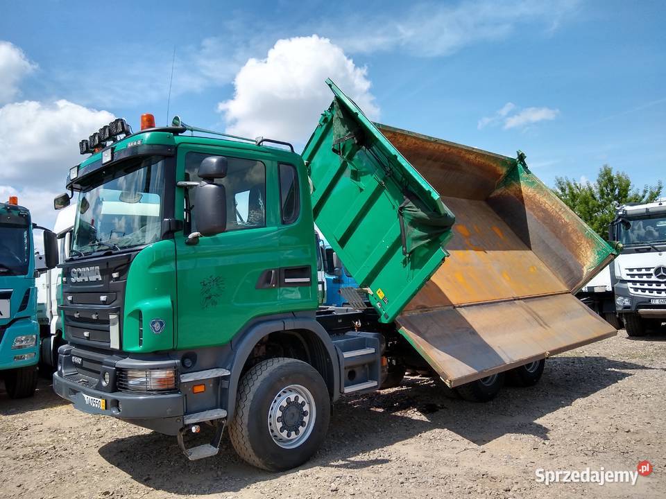 SCANIA G 440 6X6 KIPER MEILLER BORDMATIK ACTROS Nowe Iganie