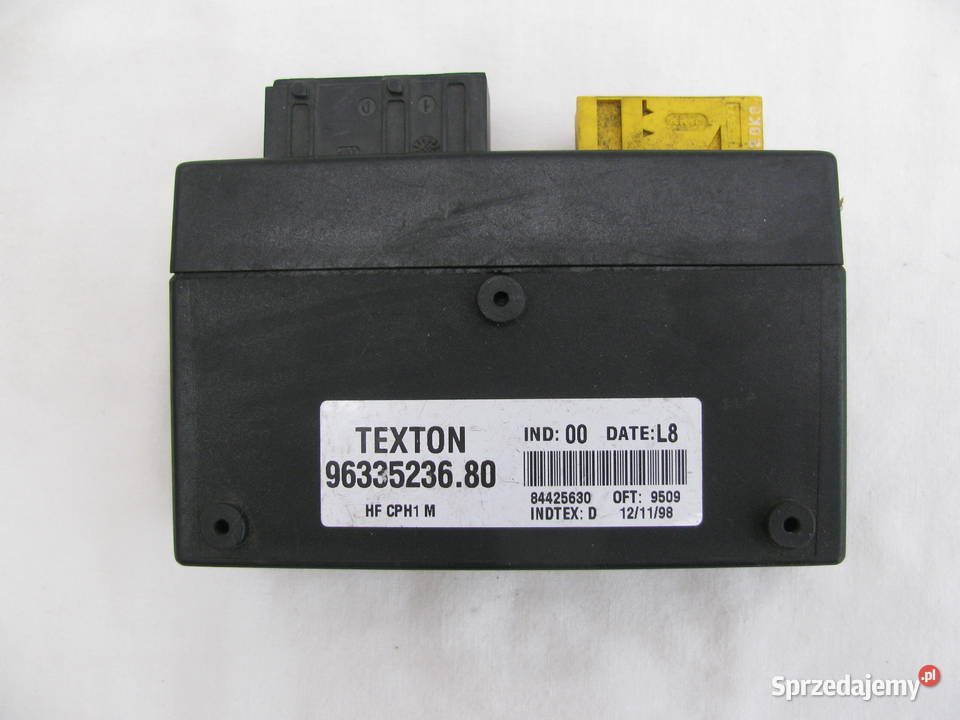 MODUŁ TEXTON 9633523680 XSARA P406 Szczecinek
