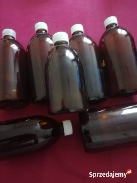 Butle szklane z zakretkami