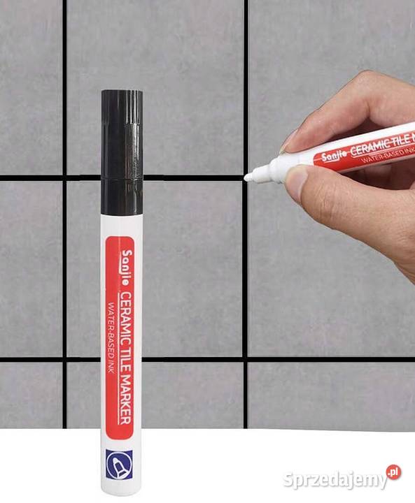 Czarny marker do fug wodoodporny do renowacji Płock sprzedam