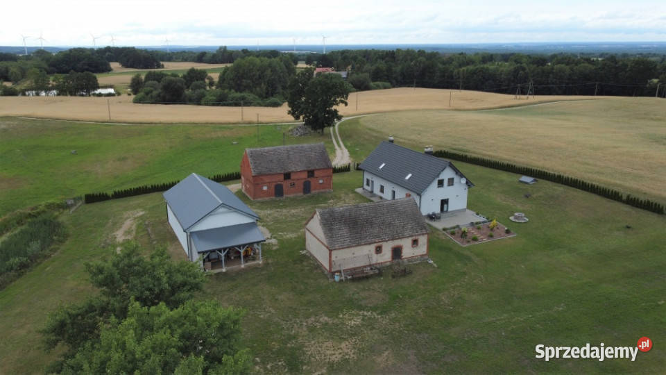Dom i Urokliwe siedlisko na 25 Hektarach Knyki