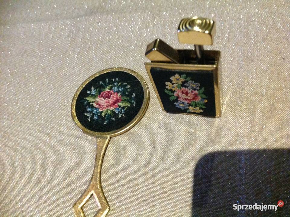 Stara Perfumetka Lusterko Zestaw Toaletowy lubuskie Nowa Sól