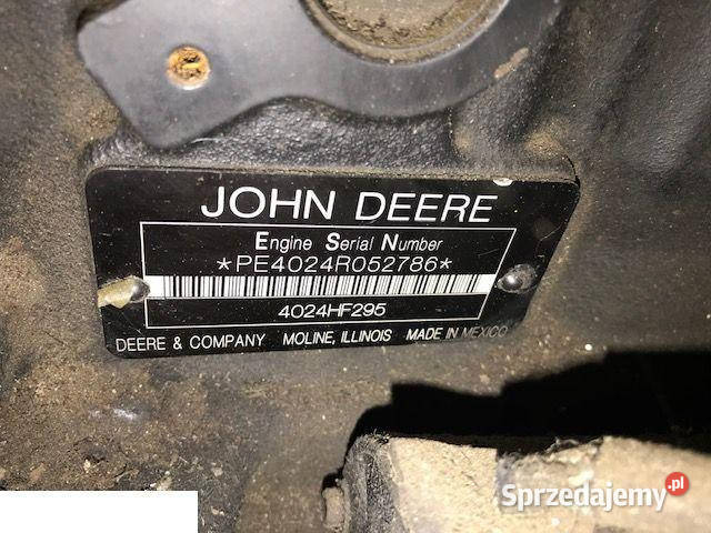 John Deere 4024 Części Części i osprzęt rolniczy Jastrzębniki