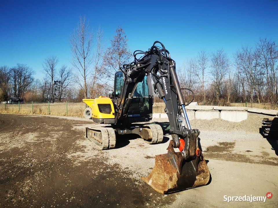 Koparka mecalac 6 M C R Pług Koparki