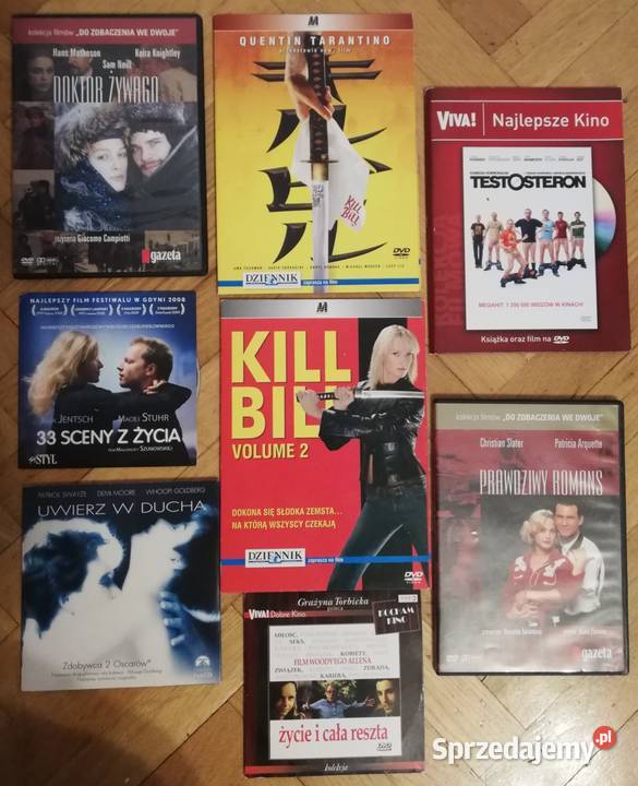 Filmy na DVD 11 sztuk Kultura i Rozrywka