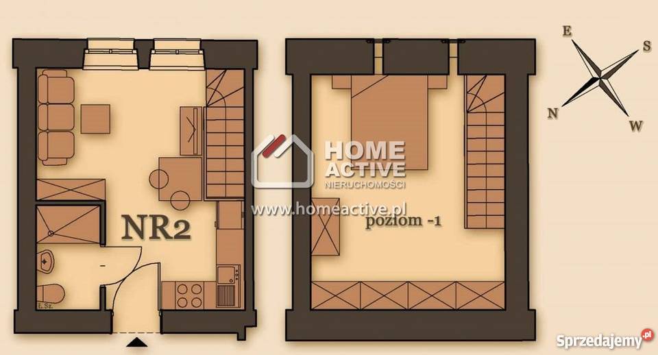 mieszkanie Kraków Podgórze Stare Podgórze 42m2 2 Kraków