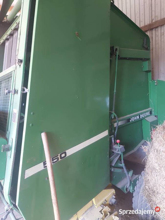 Prasa John Deere 550 siatka sznurek Bodaczów