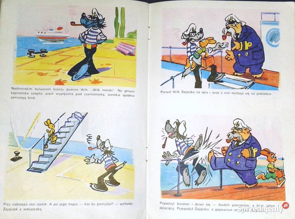 Wilk i zając Czekaj ja ci pokażę Arkadij Chajt miękka Kultura i Rozrywka Chełm