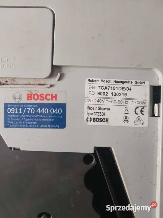 ekspres do kawy bosch veroprofessional 100 Legnica