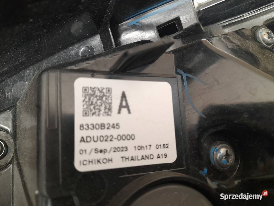 MITSUBISHI SPACE STAR II LIFT 20 LAMPA TYLNA Oświetlenie