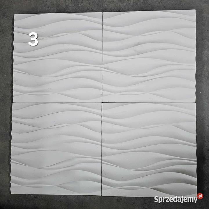WYPRZEDAŻ Dekoracyjne płytki gipsowe 3d na Bielawa