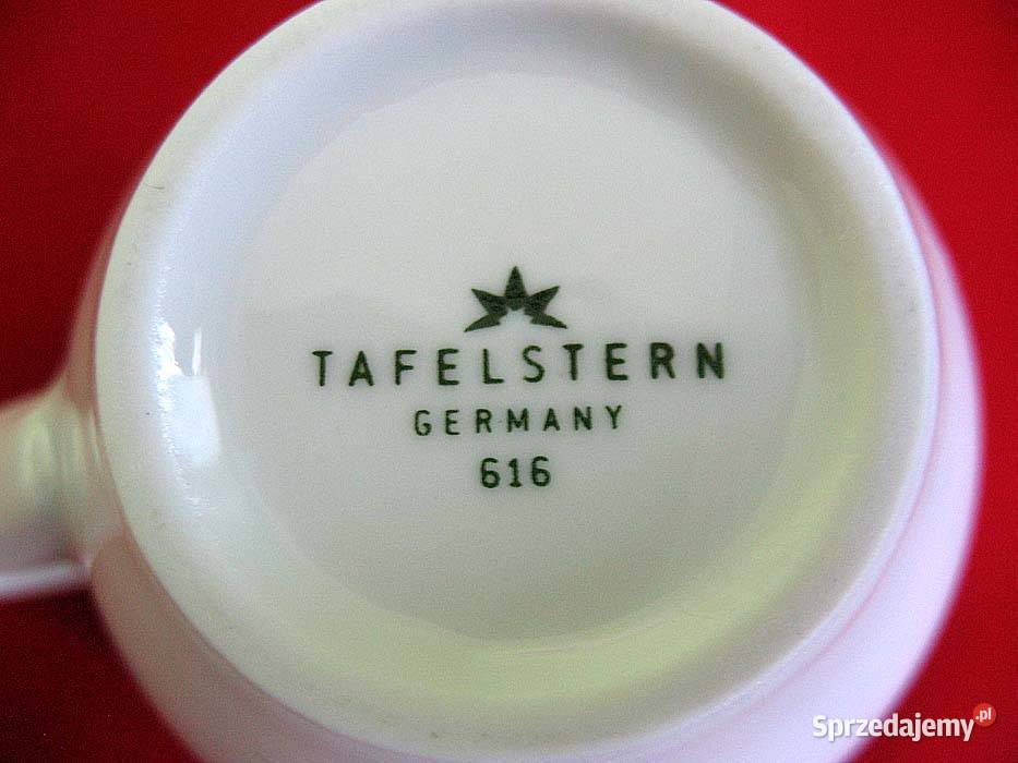 Filiżanka mała 2 sztuki Chaqwa Kaffee Tafelstern biały Filiżanki i spodki Siedlce sprzedam