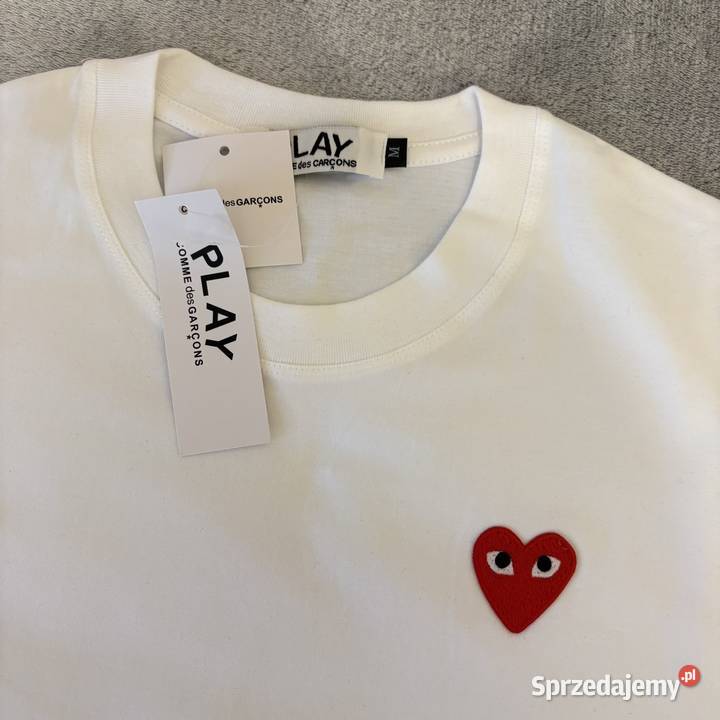 Koszulka biała Comme des Garcons Radom