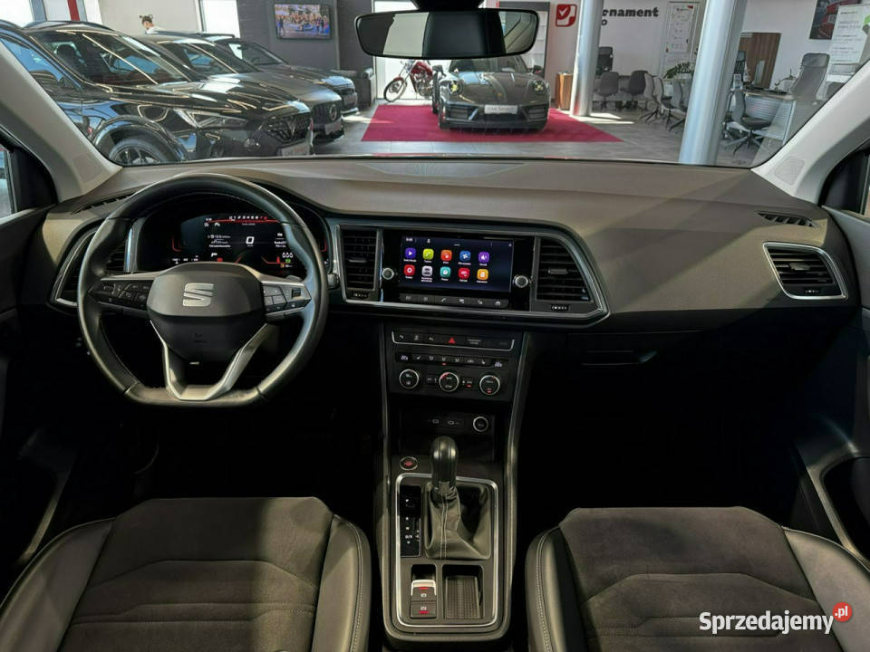 Seat Ateca Style 15TSI 150 DSG 2023 r salon I klimatyzacja Ateca Myślenice