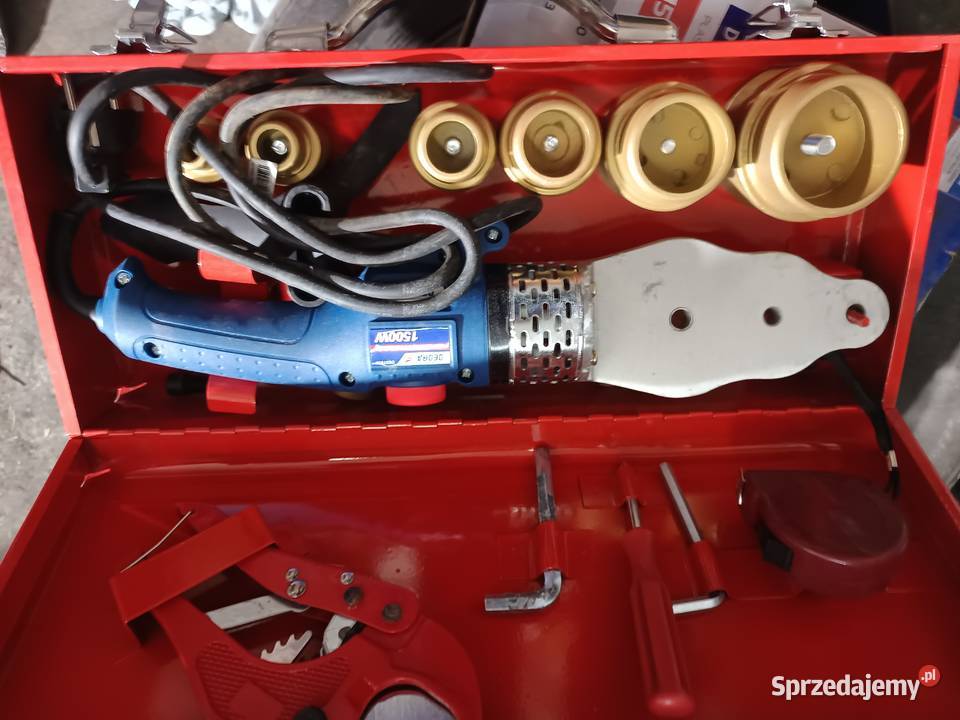 Zgrzewarka do rur Dedra 1500 wat Zgrzewarki do rur Wołów