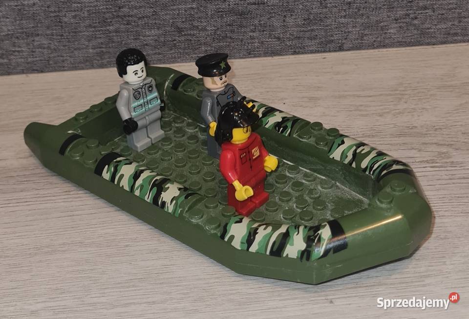 Łódka wojskowa ponton bojowy Lego figurki Łódź sprzedam