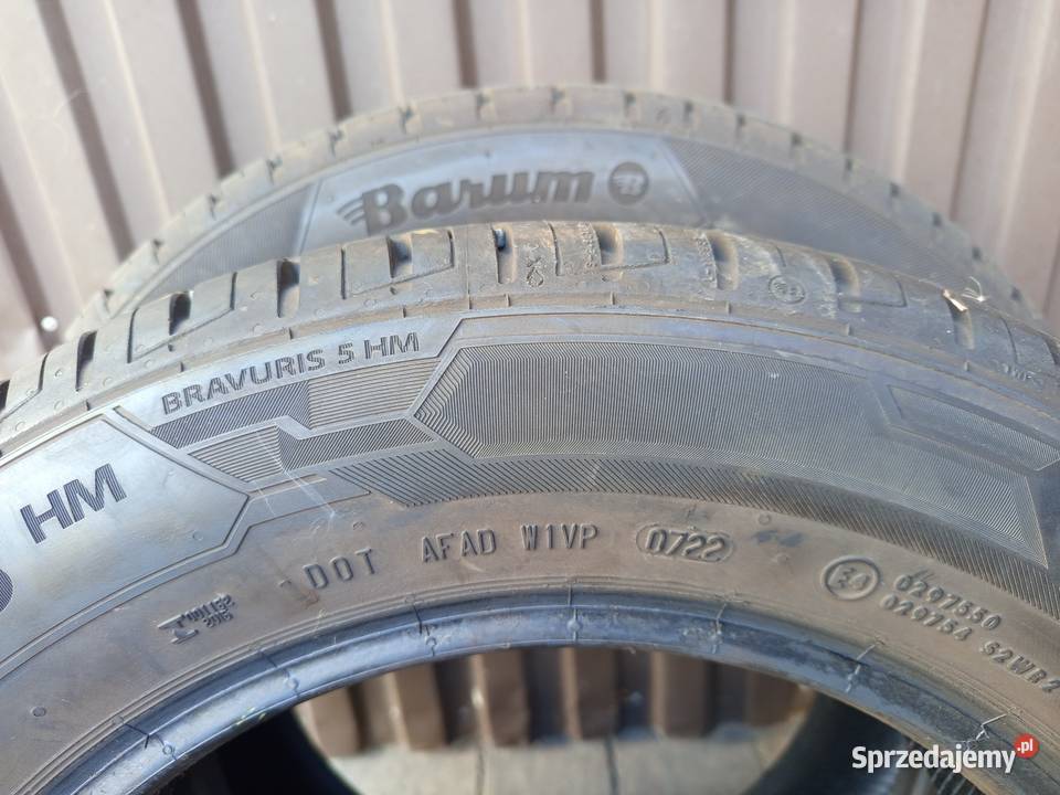 Opony letnie 18565 r 15 Barum śląskie Myszków