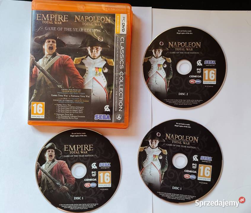 Gra EmpireTotal War Napoleon Game of the Year Gdańsk sprzedam