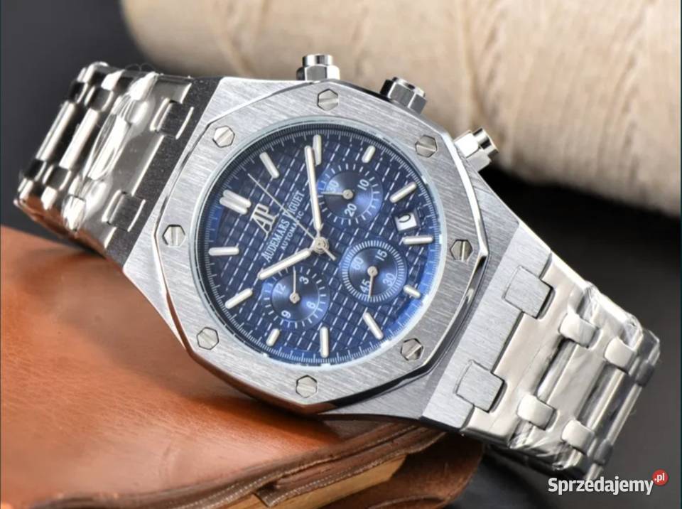Luksusowy Audemars Piguet z Bransoletą Srebrny