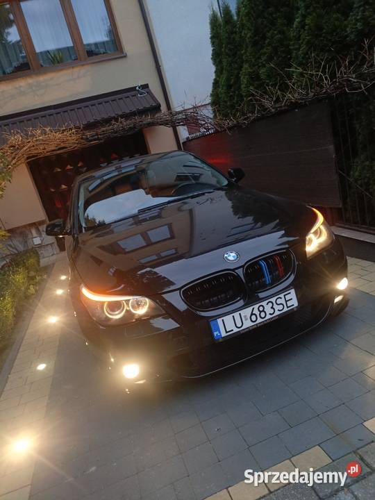 BMW 5 e60 LPG GAZ benzyna M pakiet SkóraXenon Lublin