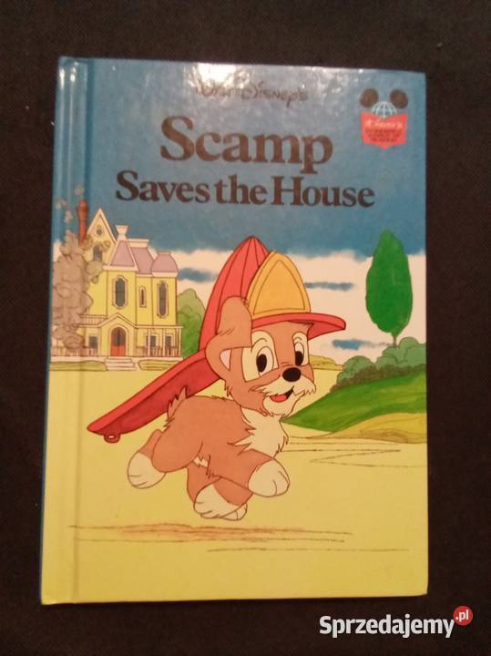 Scamp saves the house angielsku Disney Warszawa