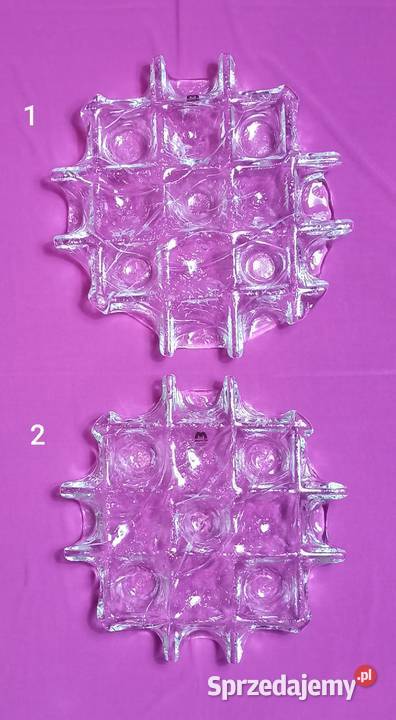 Finlandia szkło artystyczne MUURLA świecznik Jasień