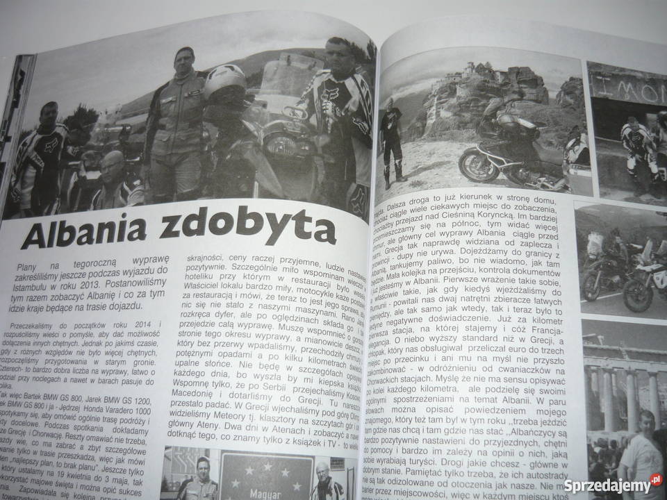 MotofaniKronika Ruchu Motocyklowego W Polsce album, atlas małopolskie Nowy Sącz