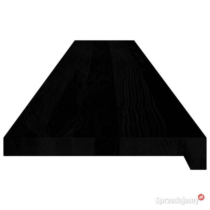 Parapety 2 ciemnobrązowy 160x30x2 lite drewno Warszawa