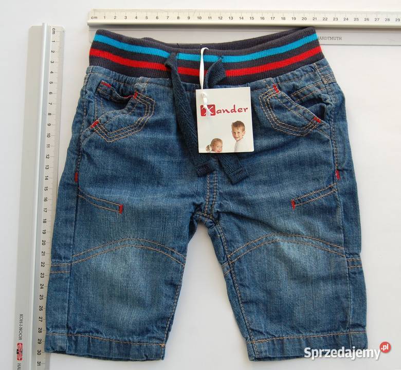 Nowe spodenki jeansy Babaluno Baby 03 msc 5662 Lublin sprzedam