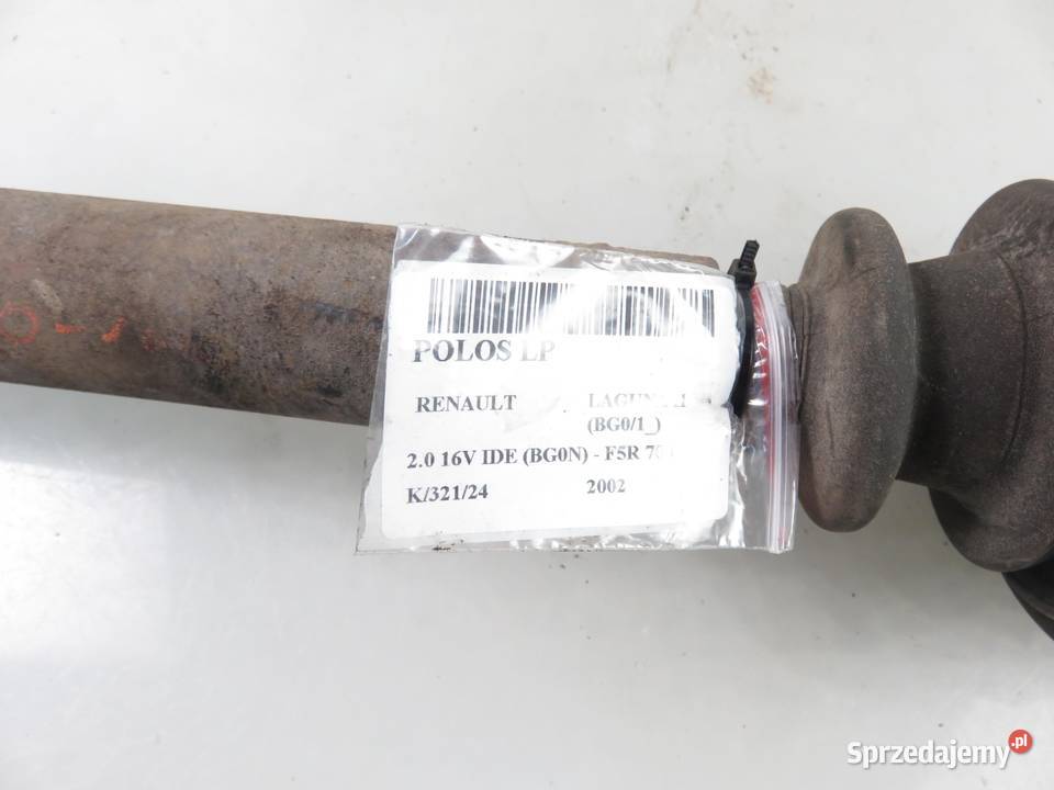 PÓŁOŚ LEWA RENAULT LAGUNA II 20 16V IDE